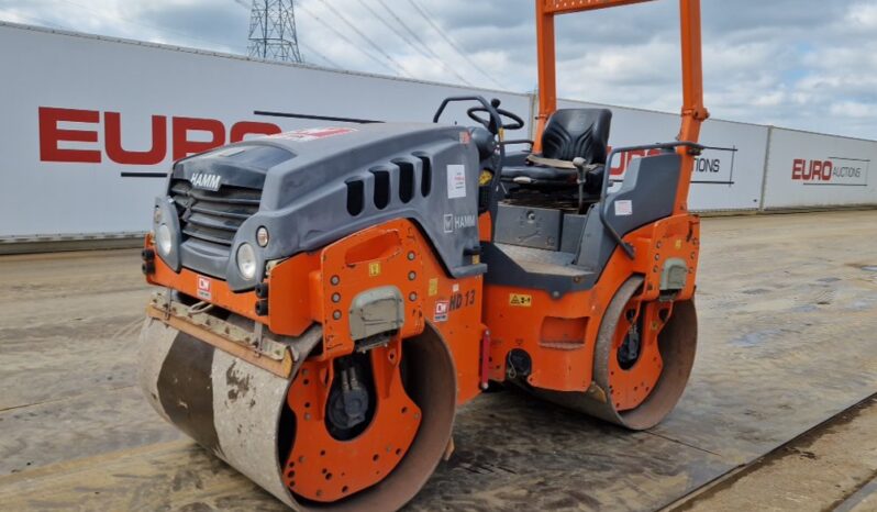 2017 Hamm HD13VV Rollers For Auction: Leeds, UK – 30th April, 1st, 2nd & 3rd May 25