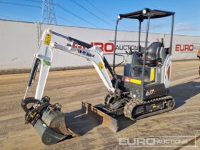 2023 Bobcat E17Z Mini Excavators For Auction: Leeds, UK – 30th April, 1st, 2nd & 3rd May 25