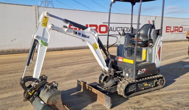 2023 Bobcat E17Z Mini Excavators For Auction: Leeds, UK – 30th April, 1st, 2nd & 3rd May 25