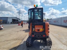 2023 Hitachi ZX33U-6-CX Mini Excavators For Auction: Leeds, UK – 30th April, 1st, 2nd & 3rd May 25 full