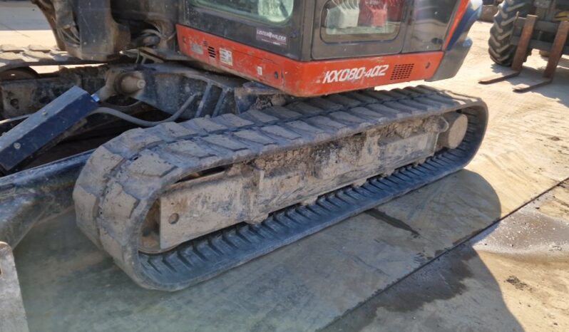 2020 Kubota KX080-4A2 6 Ton+ Excavators For Auction: Leeds, UK – 30th April, 1st, 2nd & 3rd May 25 full