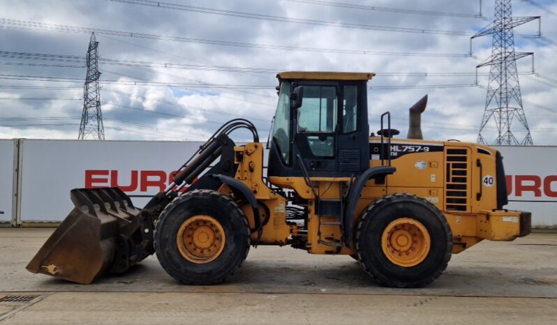 2011 Hyundai HL757TM-9 Wheeled Loaders For Auction: Leeds, UK – 30th April, 1st, 2nd & 3rd May 25 full