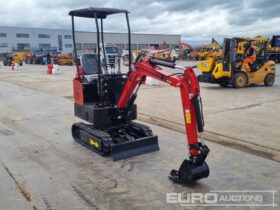 Unused 2024 JPC HT12 Micro Excavators For Auction: Leeds, UK – 30th April, 1st, 2nd & 3rd May 25 full