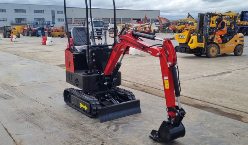 Unused 2024 JPC HT12 Micro Excavators For Auction: Leeds, UK – 30th April, 1st, 2nd & 3rd May 25 full