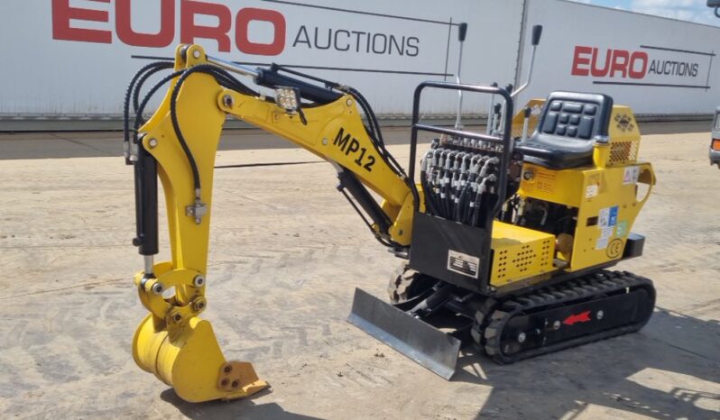 2024 Machpro MP12 Micro Excavators For Auction: Leeds, UK – 30th April, 1st, 2nd & 3rd May 25