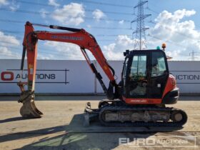 2020 Kubota KX080-4A2 6 Ton+ Excavators For Auction: Leeds, UK – 30th April, 1st, 2nd & 3rd May 25 full