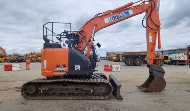 2017 Hitachi ZX135US-6 10 Ton+ Excavators For Auction: Leeds, UK – 30th April, 1st, 2nd & 3rd May 25 full
