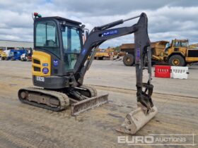 2019 Volvo ECR25D Mini Excavators For Auction: Leeds, UK – 30th April, 1st, 2nd & 3rd May 25 full