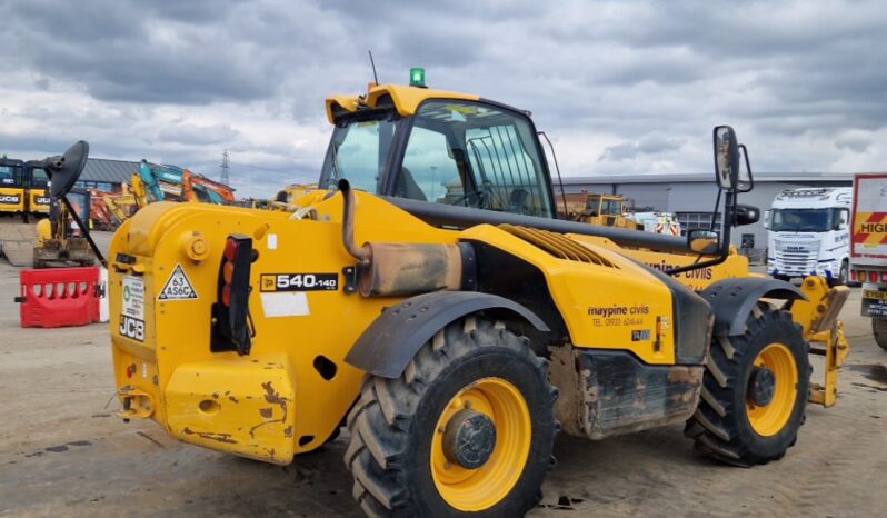 2018 JCB 540-140 Hi Viz Telehandlers For Auction: Leeds, UK – 30th April, 1st, 2nd & 3rd May 25 full