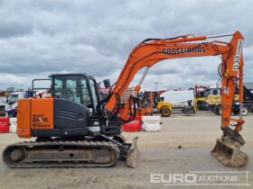 2019 Hitachi ZX85USB-5 6 Ton+ Excavators For Auction: Leeds, UK – 30th April, 1st, 2nd & 3rd May 25 full