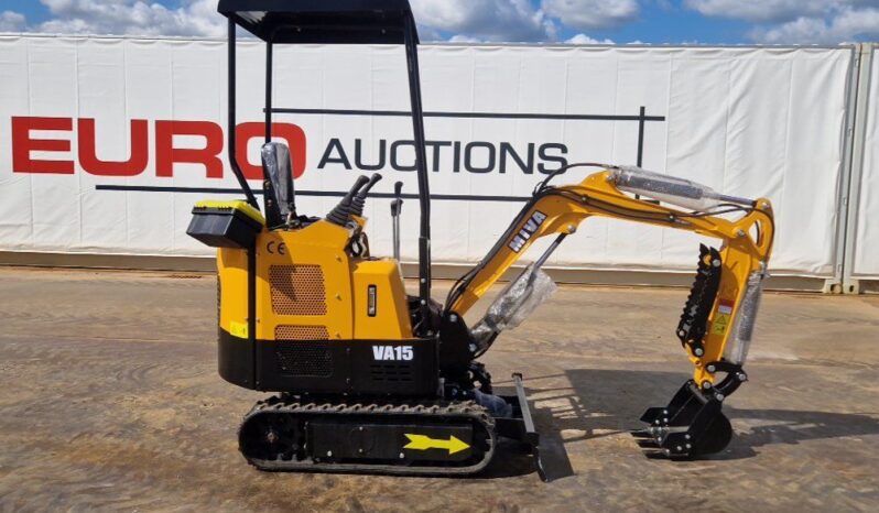 Unused 2025 Miva VA15 Micro Excavators For Auction: Dromore, NI – 16th & 17th May 2025 For Auction on 2025-05-17 full