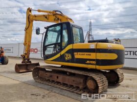 JCB JS130 10 Ton+ Excavators For Auction: Leeds, UK – 30th April, 1st, 2nd & 3rd May 25 full