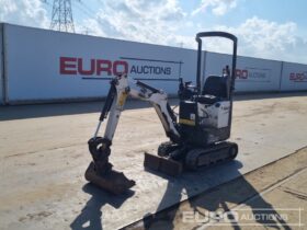 2020 Bobcat E10Z Mini Excavators For Auction: Leeds, UK – 30th April, 1st, 2nd & 3rd May 25