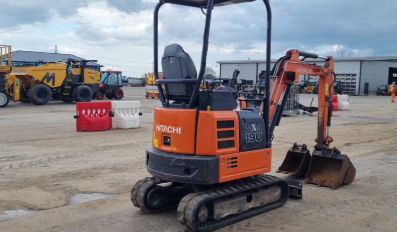 2018 Hitachi ZX19U-5A YR Mini Excavators For Auction: Leeds, UK – 30th April, 1st, 2nd & 3rd May 25 full
