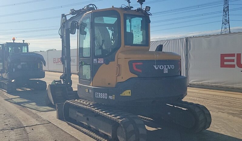 2021 Volvo ECR88D 6 Ton+ Excavators For Auction: Leeds, UK – 30th April, 1st, 2nd & 3rd May 25 full
