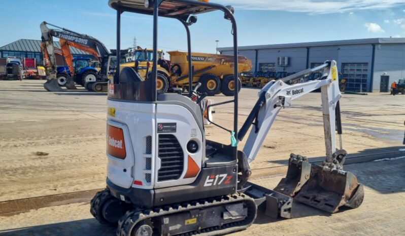 2022 Bobcat E17Z Mini Excavators For Auction: Leeds, UK – 30th April, 1st, 2nd & 3rd May 25 full