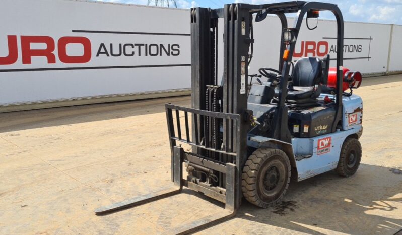 Utilev UT25P Forklifts For Auction: Leeds, UK – 30th April, 1st, 2nd & 3rd May 25