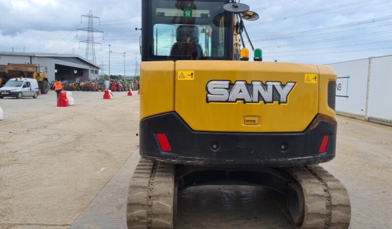 2023 Sany SY80U 6 Ton+ Excavators For Auction: Leeds, UK – 30th April, 1st, 2nd & 3rd May 25 full