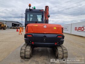 2019 Kubota KX080-4A 6 Ton+ Excavators For Auction: Leeds, UK – 30th April, 1st, 2nd & 3rd May 25 full