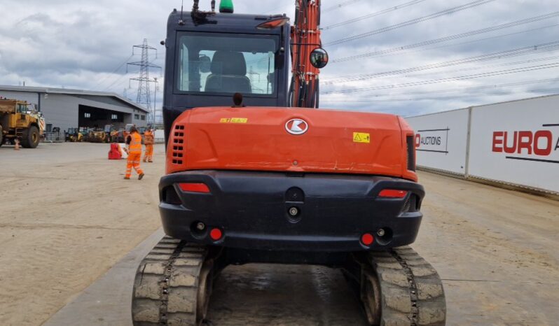 2019 Kubota KX080-4A 6 Ton+ Excavators For Auction: Leeds, UK – 30th April, 1st, 2nd & 3rd May 25 full