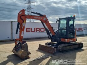 2020 Hitachi ZX48U-6 CLR Mini Excavators For Auction: Leeds, UK – 30th April, 1st, 2nd & 3rd May 25