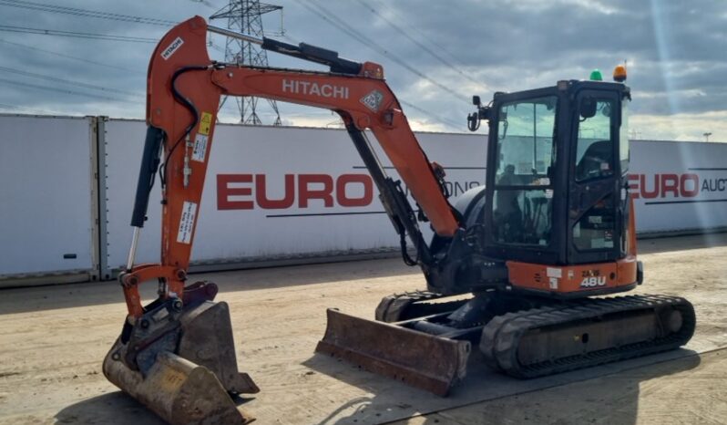 2020 Hitachi ZX48U-6 CLR Mini Excavators For Auction: Leeds, UK – 30th April, 1st, 2nd & 3rd May 25