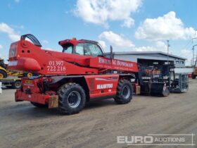 2017 Manitou MRT2550+ Privilege ST4 Telehandlers For Auction: Leeds, UK – 30th April, 1st, 2nd & 3rd May 25 full