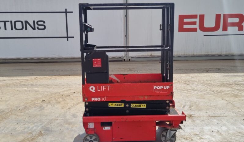 2018 Pop Up 10 PRO Manlifts For Auction: Leeds, UK – 30th April, 1st, 2nd & 3rd May 25 full
