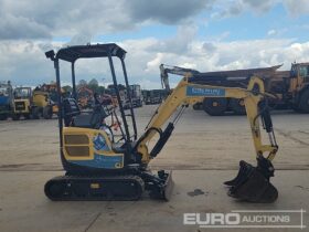 2020 Yanmar ViO17 Mini Excavators For Auction: Leeds, UK – 30th April, 1st, 2nd & 3rd May 25 full