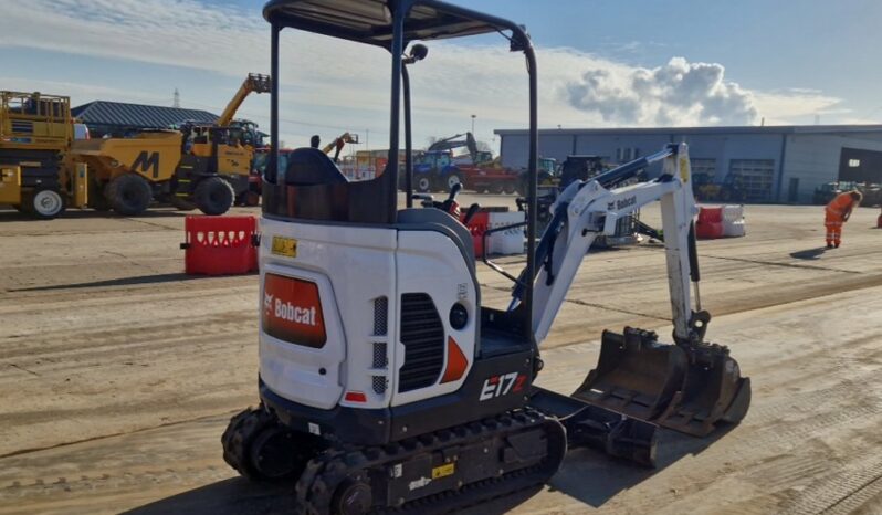 2023 Bobcat E17Z Mini Excavators For Auction: Leeds, UK – 30th April, 1st, 2nd & 3rd May 25 full