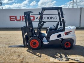Unused 2024 Bobcat D30NX Forklifts For Auction: Leeds, UK – 30th April, 1st, 2nd & 3rd May 25 full