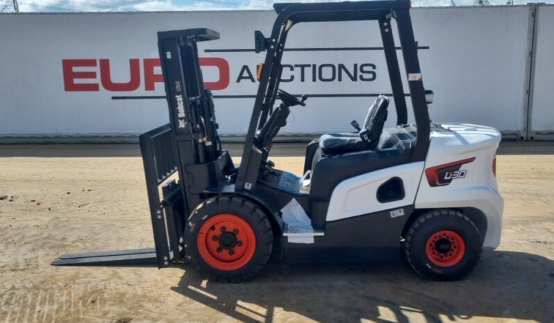 Unused 2024 Bobcat D30NX Forklifts For Auction: Leeds, UK – 30th April, 1st, 2nd & 3rd May 25 full