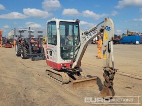2021 Takeuchi TB216 Mini Excavators For Auction: Leeds, UK – 30th April, 1st, 2nd & 3rd May 25 full