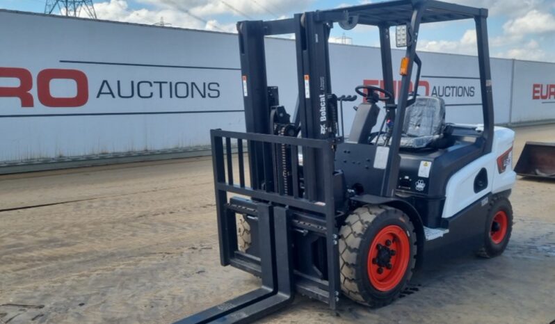 Unused 2024 Bobcat D30NX Forklifts For Auction: Leeds, UK – 30th April, 1st, 2nd & 3rd May 25