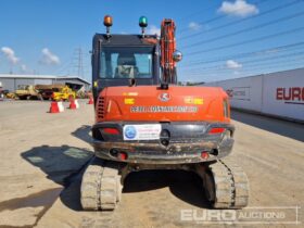 2020 Kubota KX080-4A2 6 Ton+ Excavators For Auction: Leeds, UK – 30th April, 1st, 2nd & 3rd May 25 full