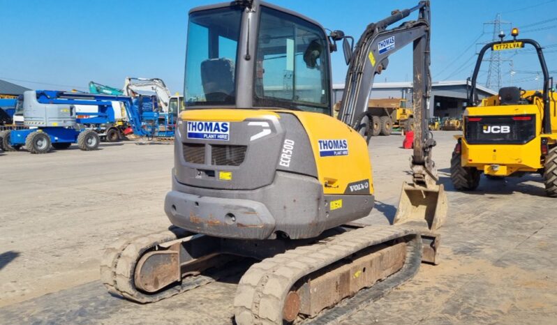 2018 Volvo ECR50D Mini Excavators For Auction: Leeds, UK – 30th April, 1st, 2nd & 3rd May 25 full