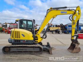 2018 Wacker Neuson EZ80 6 Ton+ Excavators For Auction: Leeds, UK – 30th April, 1st, 2nd & 3rd May 25 full