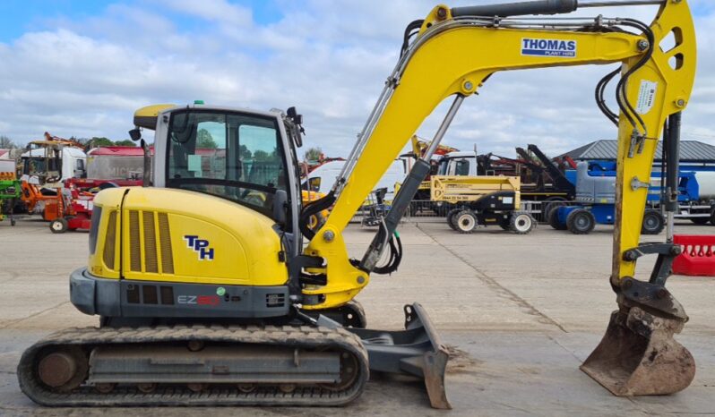 2018 Wacker Neuson EZ80 6 Ton+ Excavators For Auction: Leeds, UK – 30th April, 1st, 2nd & 3rd May 25 full