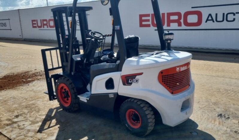 Unused 2024 Bobcat D30NX Forklifts For Auction: Leeds, UK – 30th April, 1st, 2nd & 3rd May 25 full