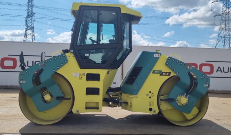 2016 Ammann AV110X Rollers For Auction: Leeds, UK – 30th April, 1st, 2nd & 3rd May 25 full