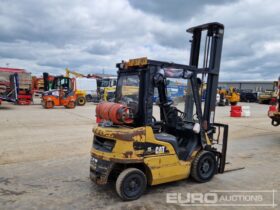 2014 CAT GP25N Forklifts For Auction: Leeds, UK – 30th April, 1st, 2nd & 3rd May 25 full