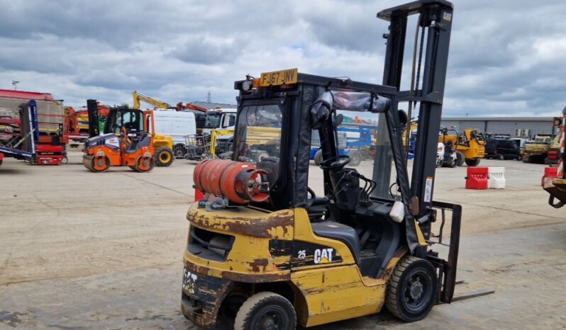 2014 CAT GP25N Forklifts For Auction: Leeds, UK – 30th April, 1st, 2nd & 3rd May 25 full