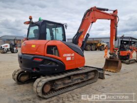 2019 Kubota KX080-4A 6 Ton+ Excavators For Auction: Leeds, UK – 30th April, 1st, 2nd & 3rd May 25 full