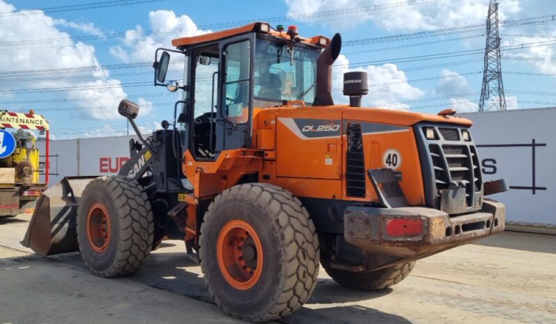 2021 Doosan DL250-5 Wheeled Loaders For Auction: Leeds, UK – 30th April, 1st, 2nd & 3rd May 25 full