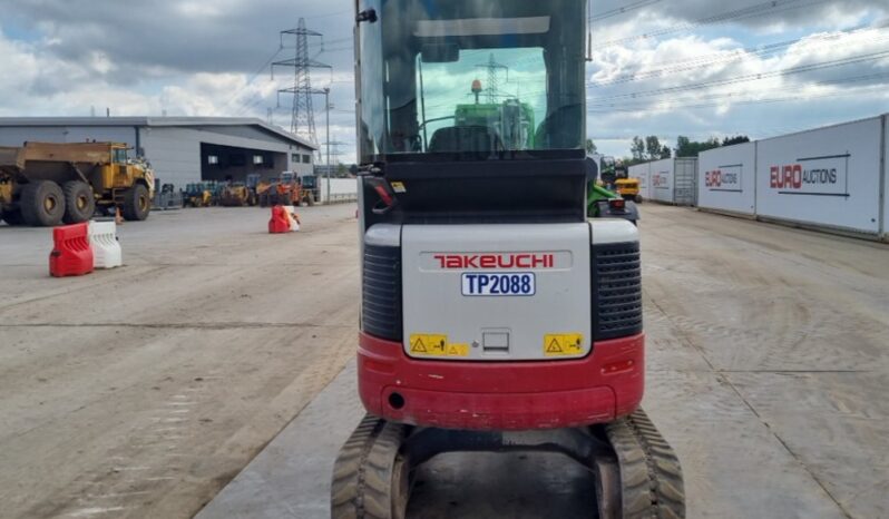2019 Takeuchi TB23R Mini Excavators For Auction: Leeds, UK – 30th April, 1st, 2nd & 3rd May 25 full