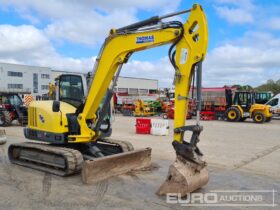2018 Wacker Neuson EZ80 6 Ton+ Excavators For Auction: Leeds, UK – 30th April, 1st, 2nd & 3rd May 25 full