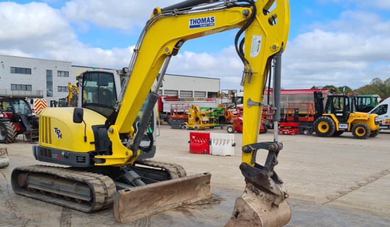 2018 Wacker Neuson EZ80 6 Ton+ Excavators For Auction: Leeds, UK – 30th April, 1st, 2nd & 3rd May 25 full