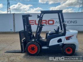 Unused 2024 Bobcat D30NX Forklifts For Auction: Leeds, UK – 30th April, 1st, 2nd & 3rd May 25 full