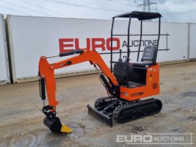 Unused 2024 JPC KV12 Micro Excavators For Auction: Leeds, UK – 30th April, 1st, 2nd & 3rd May 25