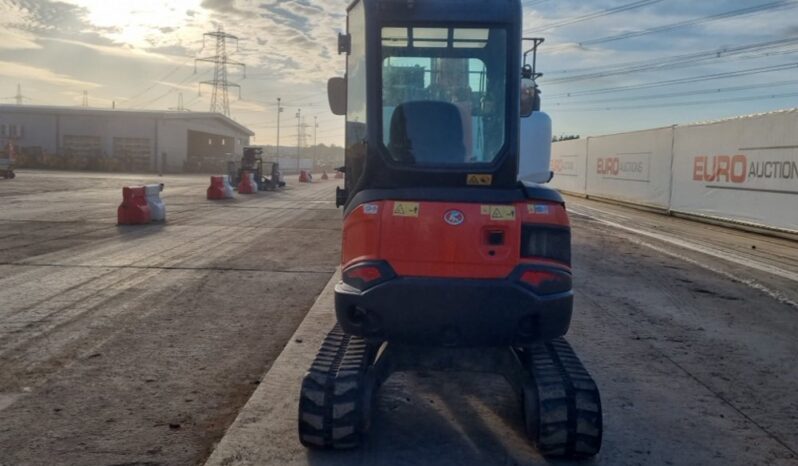 2018 Kubota U27-4 Mini Excavators For Auction: Leeds, UK – 30th April, 1st, 2nd & 3rd May 25 full